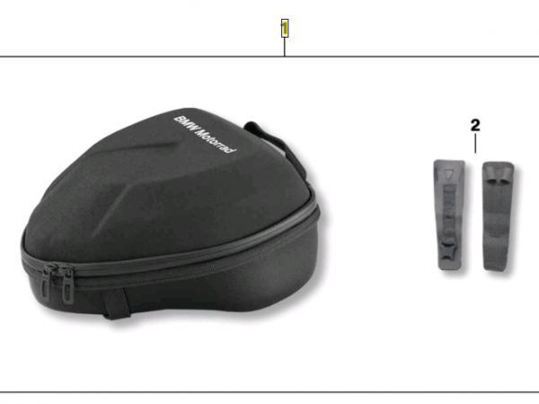 Сумка на сиденье пассажира BMW S1000R / S1000RR