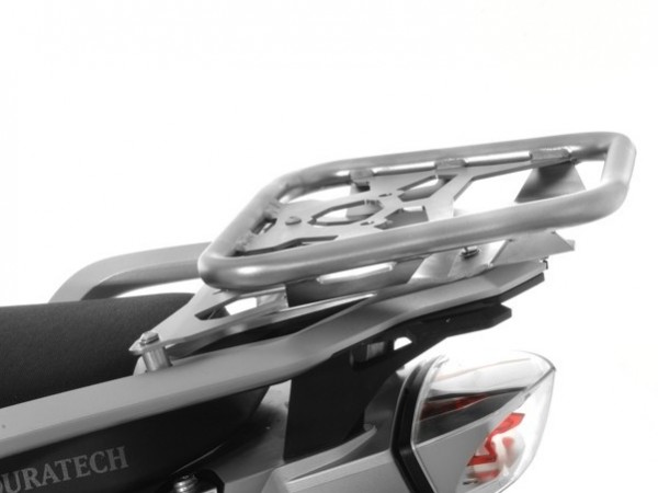 Кронштейн для металлического топ-кейса ZEGA Pro с системой быстрой фиксации Rapid Trap серебро/черный