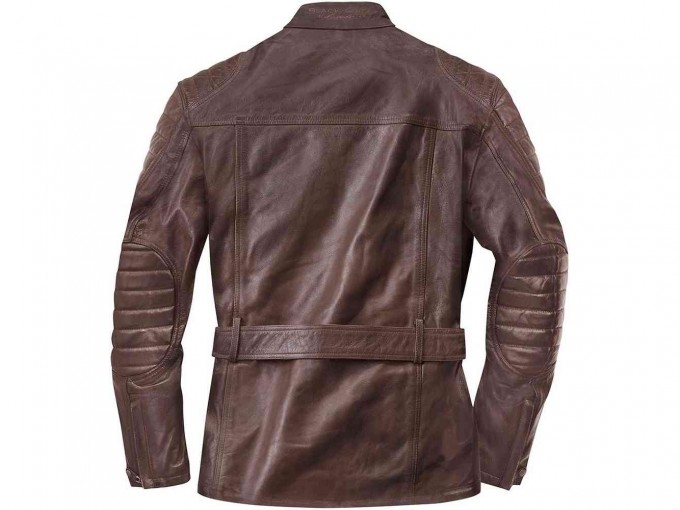 Мото куртка Black-Cafe London - 
коричневый, (50р)