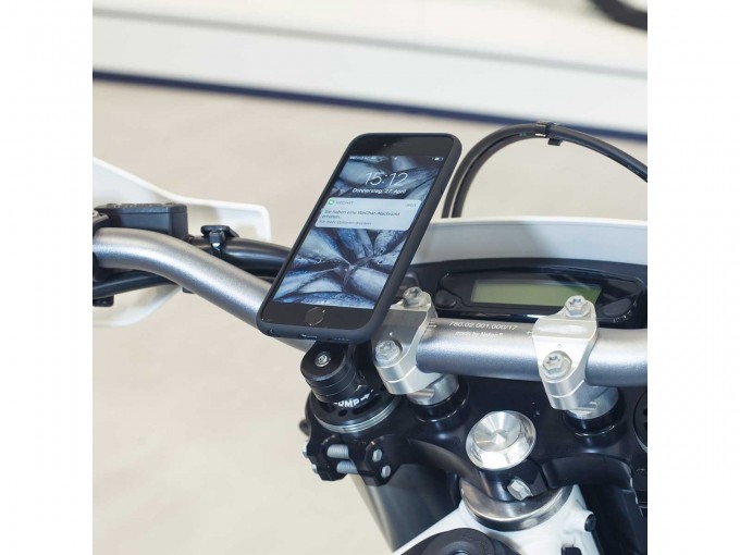 Защитный чехол Wunderlich SP-Connect  -  c кронштейном для смартфона - iPhone 12 Pro Max