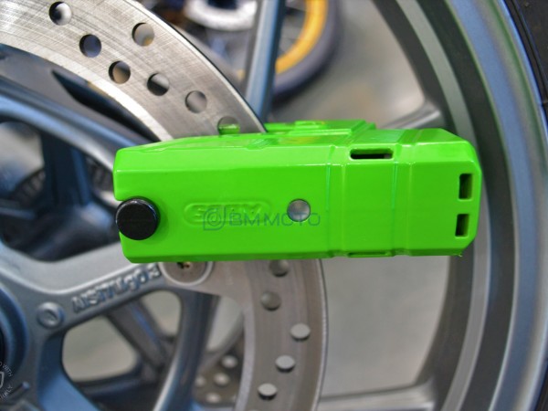 Мото-замок ABUS 8077 GRANIT DETECTO X-PLUS (голубой)