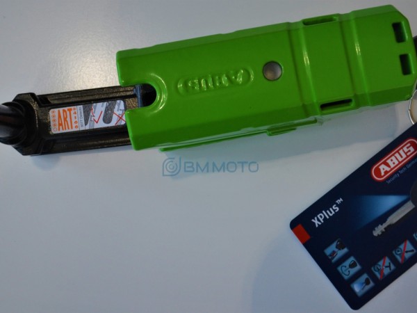 Мото-замок ABUS 8077 GRANIT DETECTO X-PLUS (зелений)