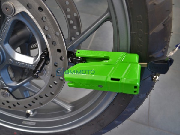 Мото-замок ABUS 8077 GRANIT DETECTO X-PLUS (помаранчевий)