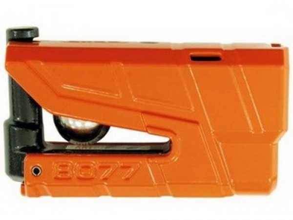 Мото-замок ABUS 8077 GRANIT DETECTO X-PLUS (помаранчевий)