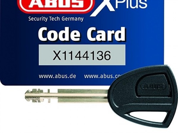 Мото-замок ABUS 8077 GRANIT DETECTO X-PLUS (помаранчевий)