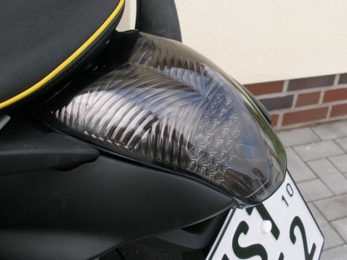 Задний фонарь LED Wunderlich для BMW K1200R/S, тонированный