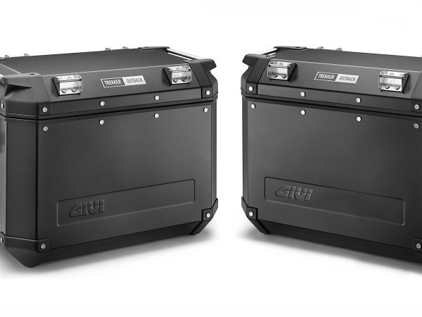 Комплект боковых кофров GIVI 48/37 L для BMW R1200GS Adventure (2014-2015гг.),черный