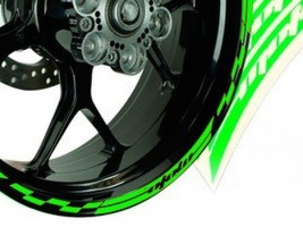 Наклейка на диск люмінесцентна 17 МС-Motoparts