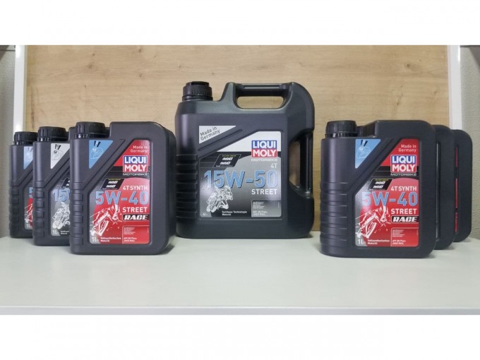 Моторное масло Liqui Moly Street 15W50 4L