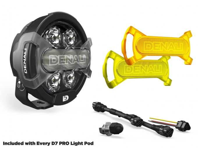 Противотуманные фары Denali D7 Pro 1шт