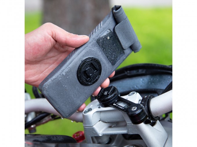 Защитный чехол Wunderlich SP-Connect  -  c кронштейном для смартфона - iPhone 12 Pro Max