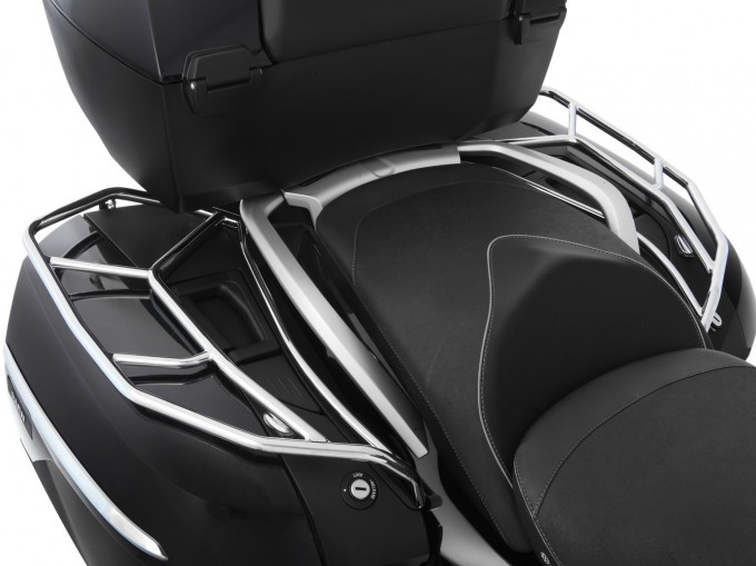 Багажна система Wunderlich для бокового кофру BMW - лівий - срібло