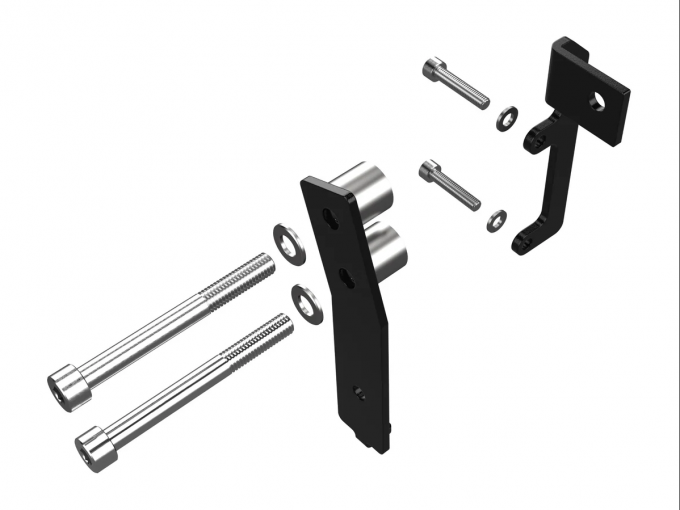 Кронштейн кріплення сигналу DENALI SoundBomb для BMW R1200GS LC/Adventure/R1250GS/Adventure